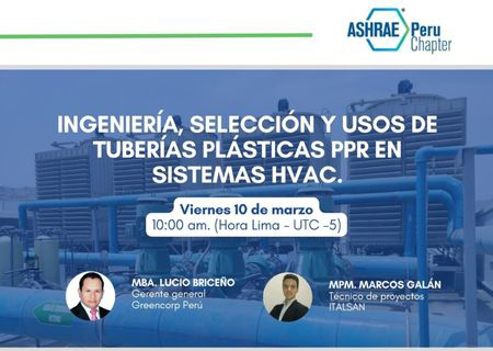 Jornada técnica de ASHRAE Perú con Italsan